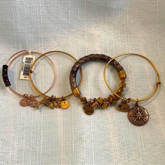 Alex and Ani Jewelry Lot Of 4 Alex And Ani Bracelets Meteor Shower